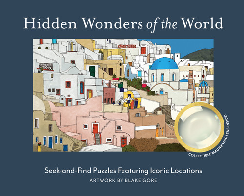 Hidden Wonders of the World (Seek-and-Find Puzzles Featuring Iconic Locations) by Blake Gore, Blue Star Press, 9781963183894