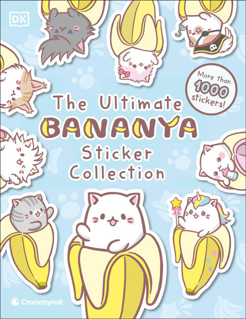 Bananya Ultimate Sticker Collection by DK, 9798217136278