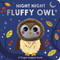 Night Night Fluffy Owl (A finger puppet book) by Selina Wood, Carole Aufranc, 9781664352148