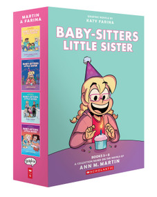 Baby-sitters Little Sister Graphic Novels #5-8: A Graphix Collection by Katy Farina, Katy Farina, Ann M. Martin, 9798225071813