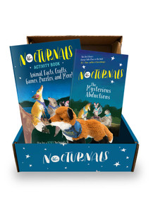 The Nocturnals Adventure Activity Box (Chapter Book, Plush Toy and Activity Book) by Tracey Hecht, Kate Liebman, 9781944020552