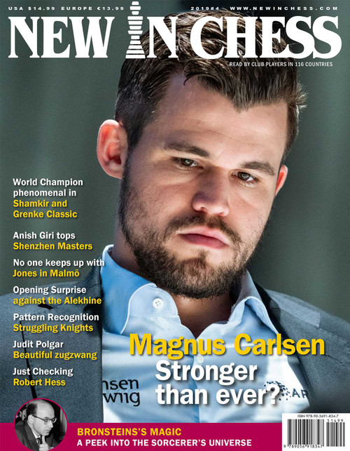 New In Chess Magazine 2019/4 (Read by Club Players in 116 Countries) by Dirk Jan ten Geuzendam, 9789056918347