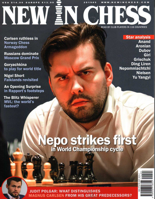 New in Chess Magazine 2019/5 (Read by Club Players in 116 Countries) by Dirk Jan ten Geuzendam, 9789056918354