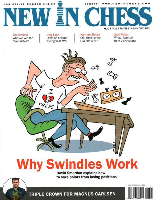 New in Chess Magazine 2020/1 (Read by Club Players in 116 Countries) by Dirk Jan ten Geuzendam, 9789056918941