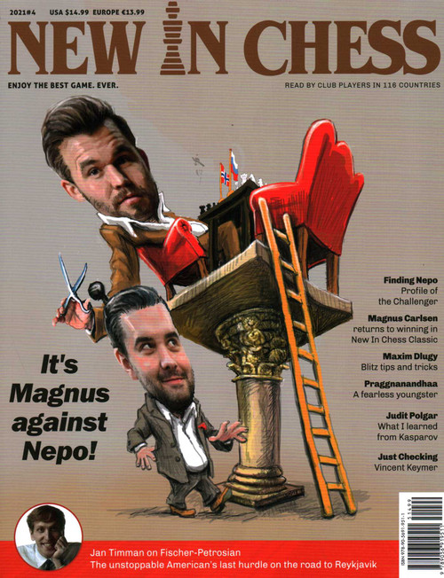 New in Chess Magazine 2021/14 (Read by Club Players in 116 Countries) by Dirk Jan ten Geuzendam, 9789056919511