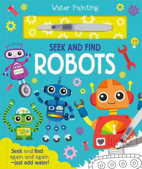 Seek and Find Robots by Georgie Taylor, Robin Baines, 9781835554906