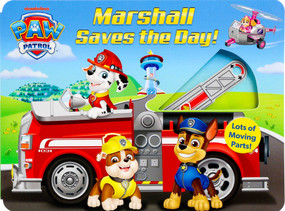 Paw Patrol: Marshall Saves the Day! - Interactive Board Book for Toddlers and Children, PAW Patrol Board Book for Ages 3-5 (Officially Licensed) by Editors of Studio Fun International, 9780794453688