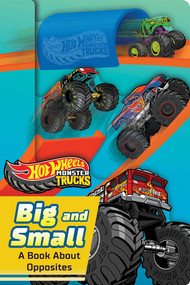 Hot Wheels: Big and Small: A Book About Opposites (A Mattel Hot Wheels Monster Trucks Shaped Novelty Board Book for Toddlers) by BuzzPop, 9781499818673