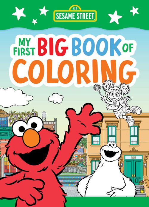 Sesame Street: My First Big Book of Coloring (A Sesame Street Coloring Book for Kids) by BuzzPop, 9781499819540