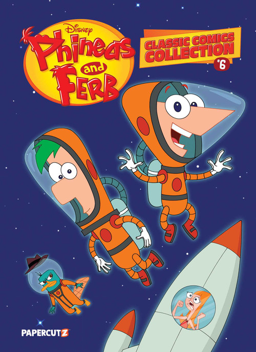 Phineas and Ferb Classic Comics Collection Vol. 6 - 9781545825617 by Scott Peterson, Eric Jones, Bill Alger, Fabricio Grellet, Magic Eye Studios, Tom Neely, Mike Morris, Mike DeCarlo, John Green, Min Sung Ku, Garry Black, Wes Dzioba, Emily Kanalz, Michael Stewart, Charles Pritchett, 9781545825617