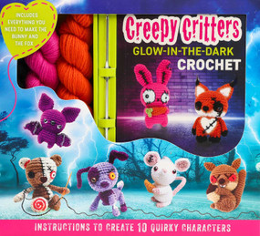 Creepy Critters Glow-in-the-Dark Crochet by Anne Margaux Rull, 9781667210094