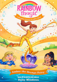Rainbow Magic Rainbow Fairies #2: Amber the Orange Fairy Graphic Novel by Daisy Meadows, Claudia Giuliani, Nora Neus, 9781667211695
