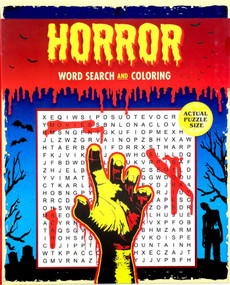 Horror Word Search and Coloring by Editors of Thunder Bay Press, 9781667212364
