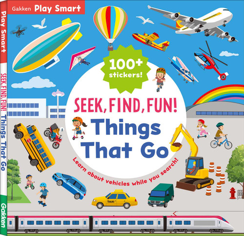 SEEK, FIND, FUN! Things That Go by Gakken early childhood experts, 9784056212686