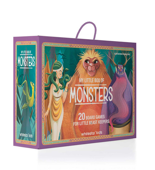 My Little Box of Monsters (20 Board Games for Little Beast Keepers) by Anna Láng, 9788854422094