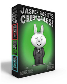 Jasper Rabbit's Creepy Tales! (Chapter Book Boxed Set) (Troubling Tonsils!; Unsettling Salad!; Yarn Is Everything!) by Aaron Reynolds, Peter Brown, 9798347115402