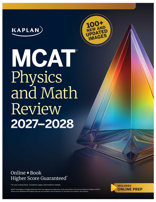 MCAT Physics and Math Review 2027-2028 by Kaplan Test Prep, 9798349701306