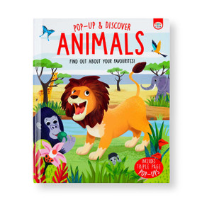 Pop-Up and Discover: Animals by Elizabeth Golding, Amanda Enright, 9798886744125