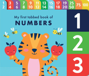 123: My First Tabbed Book of Numbers (Board Book with Colorful Tabs) by Lake Press, 9780655243267