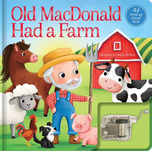 Old MacDonald Had a Farm: A Musical Book (Wind-Up Music Box Book) by Natalie Merheb, Em Bruce, 9780655243878