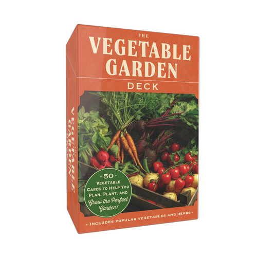 The Vegetable Garden Deck (50 Vegetable Cards to Help You Plan, Plant, and Grow the Perfect Garden!) by Adams Media, 9781507226049