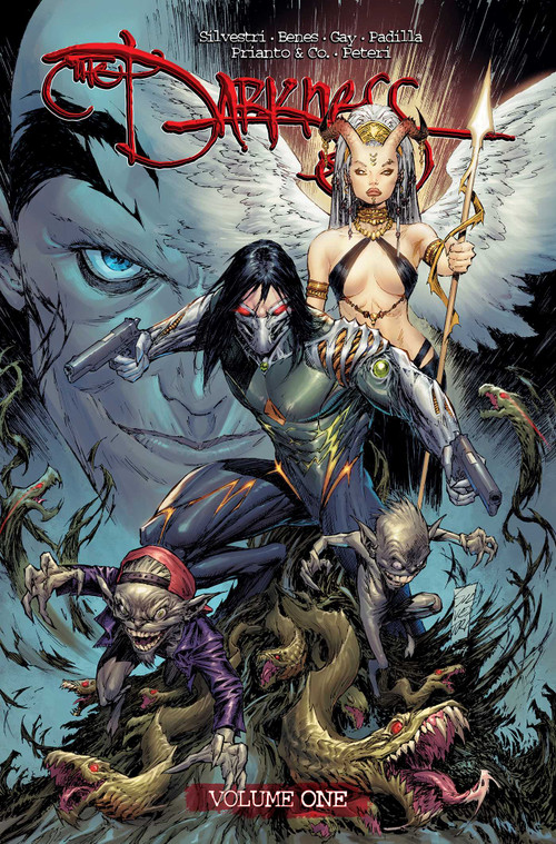 The Darkness (2025) Volume 1 by Marc Silvestri, Ed Benes, Raymond Gay, Christopher Mitten, Matt "Batt" Banning, Bryan Valenza, Arif Prianto, Troy Peteri, 9781534335547
