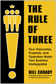 The Rule of Three (How Visionaries, Prophets, and Operators Make Your Business Unstoppable) by Bill Canady, 9781637749067