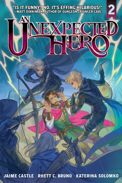 An Unexpected Hero (Light Novel) Vol. 2 by Rhett C. Bruno, Jaime Castle, Katerina Solomko, Der-shing Helmer, Adam Cahoon, 9781638494300