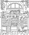 Cozy Boutiques Coloring Book by Editors of Thunder Bay Press, Sylwia Filipczak, 9781667213323