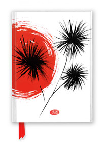 Sumi Flowers: Calliandra (Foiled Journal) by Flame Tree Studio, 9781835628232
