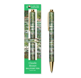 Claude Monet: Bridge over a Pond of Water Lilies Boxed Decorative Ballpoint Pen by Flame Tree Studio, 9781835628256