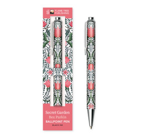 Bex Parkin: Secret Garden Boxed Decorative Ballpoint Pen by Flame Tree Studio, 9781835628287