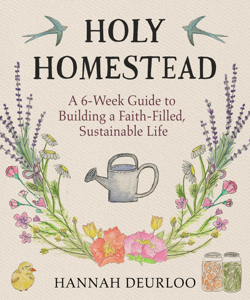 Holy Homestead (A 6-Week Guide to Building a Faith-Filled, Sustainable Life) by Hannah Deurloo, 9781964219172