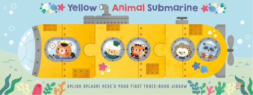 Yellow Animal Submarine by Little Genius Books, 9781968522025
