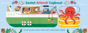 Sweet Animal Tugboat by Little Genius Books, 9781968522032