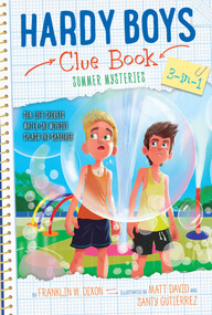 Hardy Boys Clue Book Summer Mysteries 3-in-1 (Sea Life Secrets; Water-Ski Wipeout; Splash Pad Sabotage) by Franklin W. Dixon, Matt David, Santy Gutierrez, 9798347112074