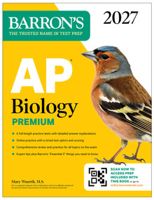 AP Biology Premium, 2027: Prep Book with 6 Practice Tests + Comprehensive Review + Online Practice (Barron's AP Prep) by Mary Wuerth, 9798349700736