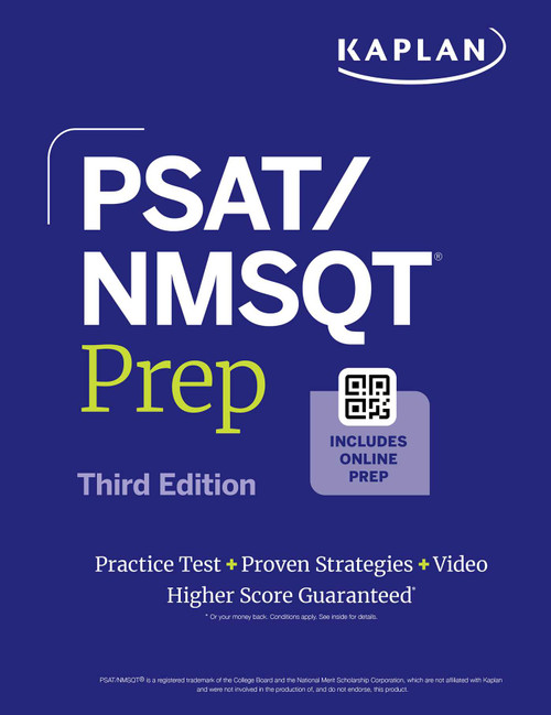 PSAT/NMSQT Prep, Third Edition: Includes a Full Length Practice Test + 100s of Practice Questions + 1 Year Access Online Quizzes and Video Instruction by Kaplan Test Prep, 9798349701795