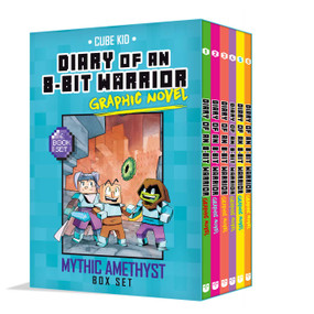 Diary of an 8-Bit Warrior Graphic Novel Mythic Amethyst Box Set by Cube Kid, Pirate Sourcil, 9798881607081