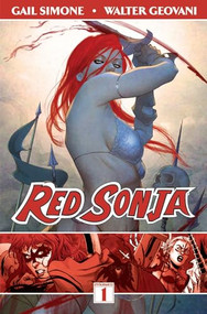 Red Sonja Gail Simone Volume 1 (Queen of Plagues) by Gail Simone, Walter Geovanni, 9781606904817