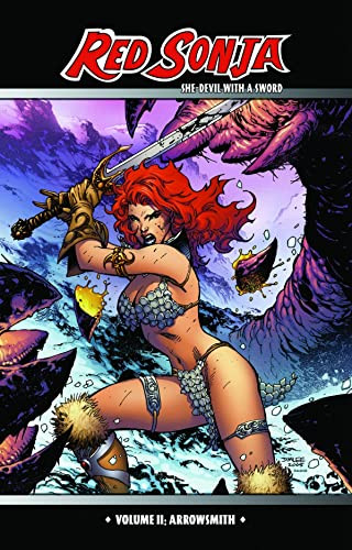 Red Sonja She-Devil With a Sword Volume 2 (Arrowsmith) by Michael Avon Oeming, Mel Rubi, Pablo Marcos, 9781933305431