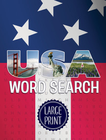 USA Word Search (Large Print) by Ilene J.  Rattiner, Frank J. D'Agostino, 9780486857121
