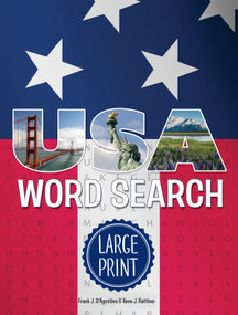 USA Word Search (Large Print) by Frank J. D'Agostino, Ilene J.  Rattiner, 9780486857121