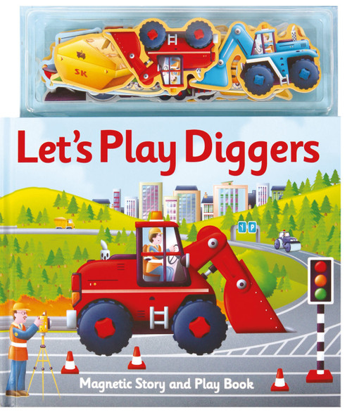 Magnetic Let's Play Diggers by Alfie Clover, Paul Dronsfield, 9781787009721