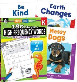 Learn-at-Home: High-Frequency Words Bundle Grade K: 4-Book Set by Multiple Authors, 9781644912263