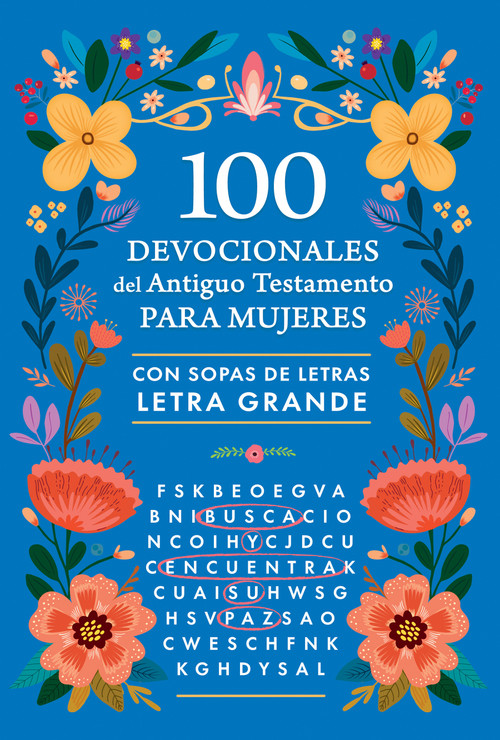 100 devocionales del Antiguo Testamento para mujeres con sopa de letras / 100 Devotionals from the Old Testament for Women with Word.. (Spanish Edition) by Origen, 9798890985064