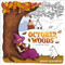 October Woods Coloring Book (A Coloring Book with Cozy Hygge Scenes of a Relaxing Autumn) by Jessica Blackburn, 9798217310548