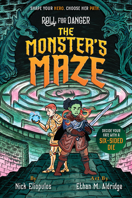 Roll for Danger: The Monster's Maze - 9781368089623 by Nick  Eliopulos, Ethan M.  Aldridge