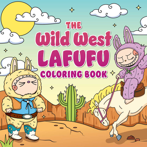 The Wild West Lafufu Coloring Book by Adams Media, 9781507226599