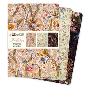 William Kilburn Set of 3 Standard Notebooks by Flame Tree Studio, 9781835628607